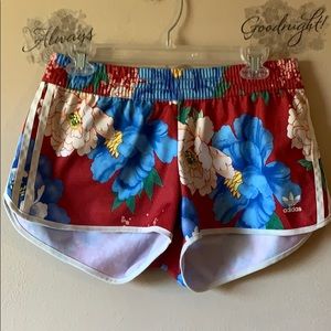 Floral Adidas Shorts